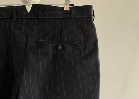 alexander mcqueen "本人最終期" stripe set up suit