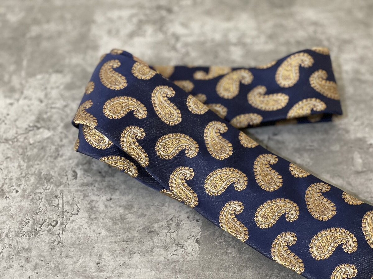 dries van noten necktie dead stock | weekend tokyo