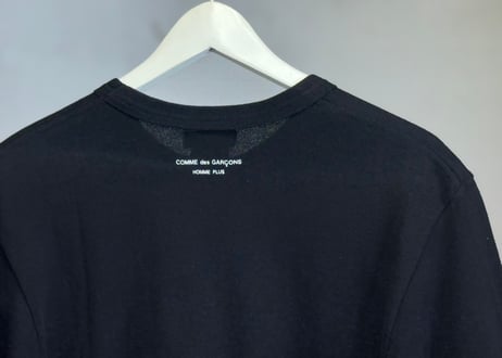 comme des garcons homme plus logo tops