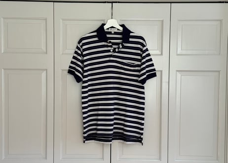 yves saint laurent logo polo shirt