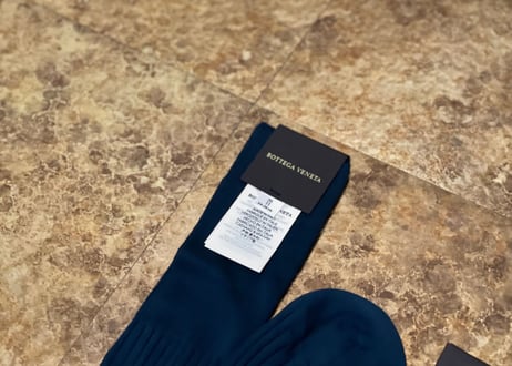 bottega veneta 2020aw socks green dead stock