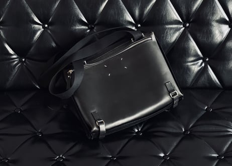 maison margiela ”replica 1970s”  leather bag