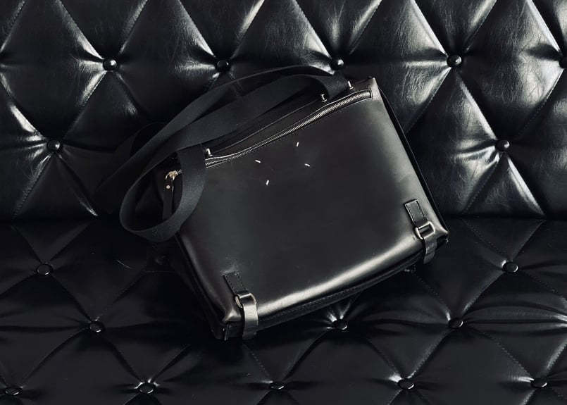 maison margiela ”replica 1970s” leather bag | 