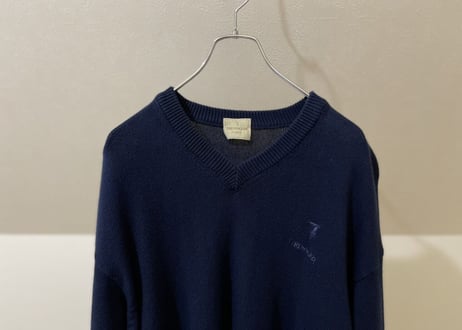 trussardi logo knit