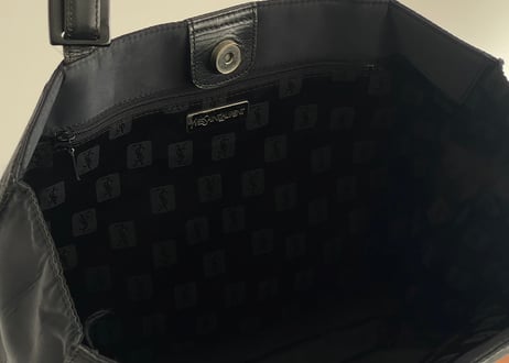 yves saint laurent “YSL” logo black bag #1