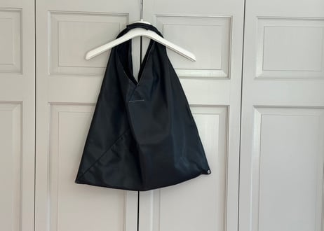 mm6 maison margiela fake leather japanese bag