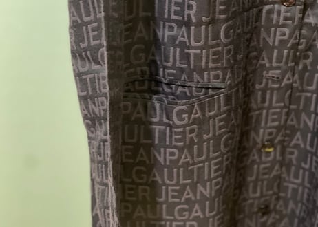 jean paul gaultier Jacquard shirt coat