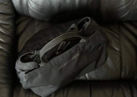 jilsander nylon rogo bag