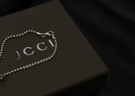 gucci silver bracelet
