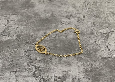 80s dior gold bracelet