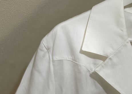 1980s hermes open collar shirt