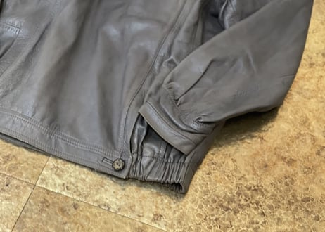 80's loewe leather blouson