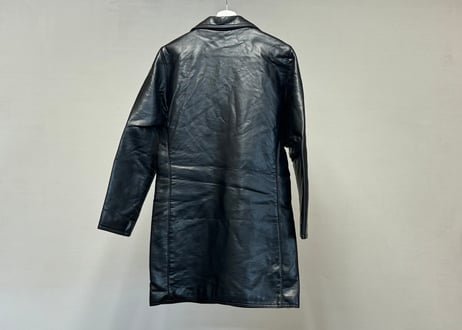 hand made Italy leather coat