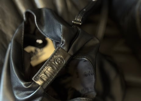 mm6 maison margiela leather japanese souder bag