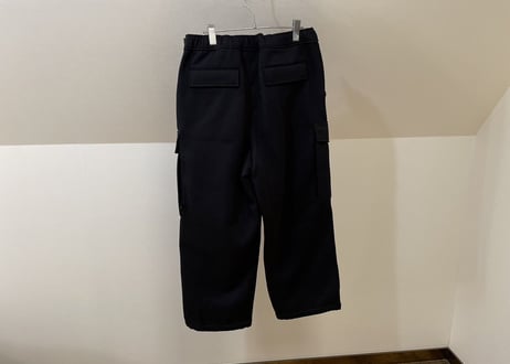 daiwa wool wide cargo trousers dead stock