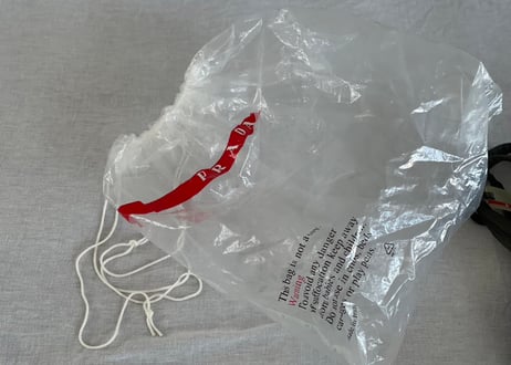 90s prada sports bag