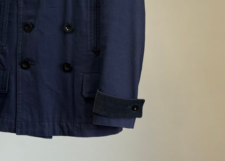 sacai boa double coat