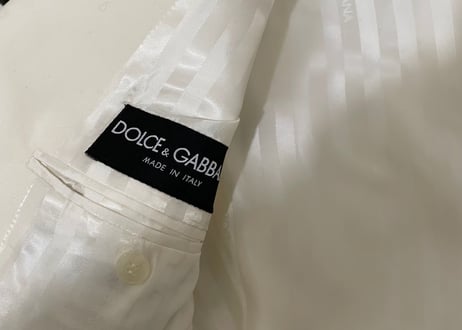 dolce&gabbana corduroy jacket dead stock