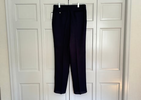 balenciaga BB logo polyester summer tack trousers dead stock #D