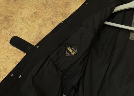 prada gore-tex coat dead stock