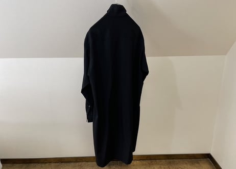 yohji yamamoto pour homme wool shirt coat