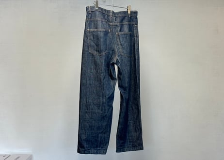 maison margiela denim set up suit