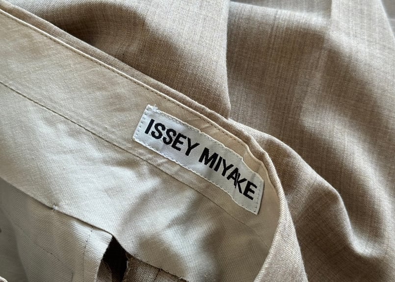 isseymiyake tack pants | weekend tokyo