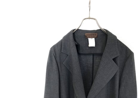 loewe cashmere wool long coat