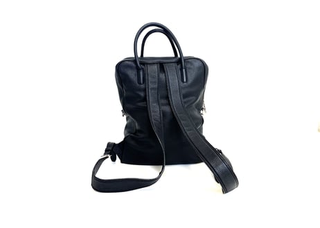 2017aw gianni versace leather back pack