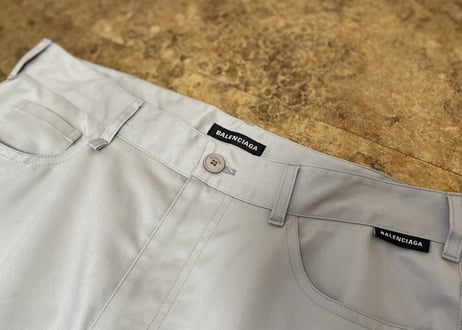 balenciaga 2020ss flare pants deas stock