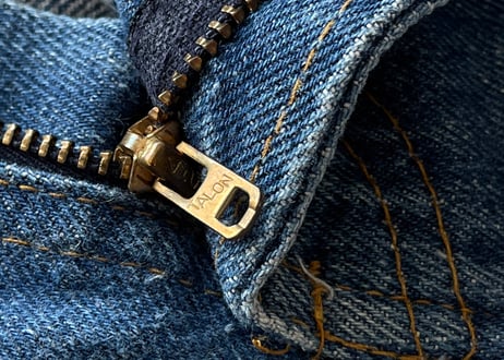 70's jc penny flare denim pants