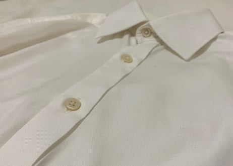 louis vuitton double cuffs shirt white