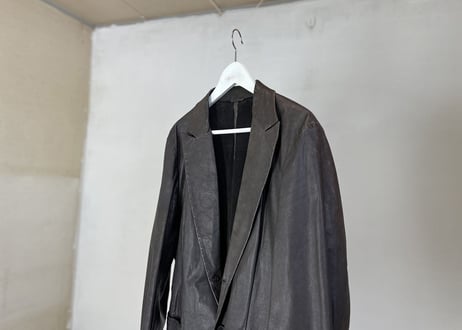 jilsander leather jacket
