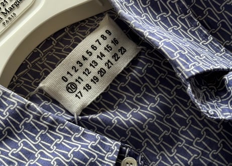 maison margiela "ここのえ期" 総柄 shirt