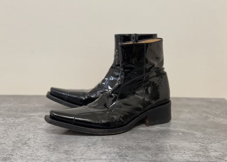 ganni barbart heel boots