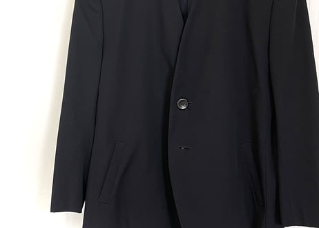 issey miyake no collar jacket