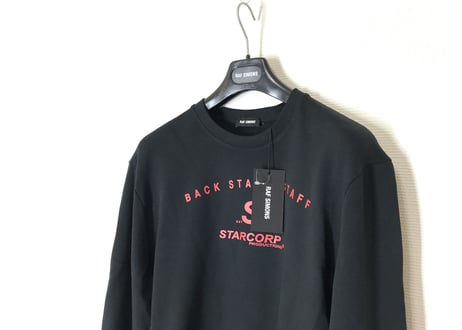 2017aw rafsimons "look38" sweat dead stock