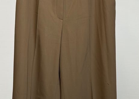 chanel wide trousers