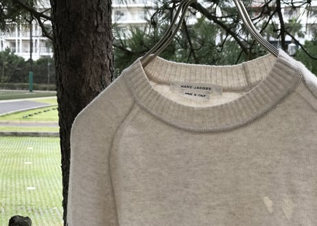 2017aw marc jacobs cashmere destroy knit