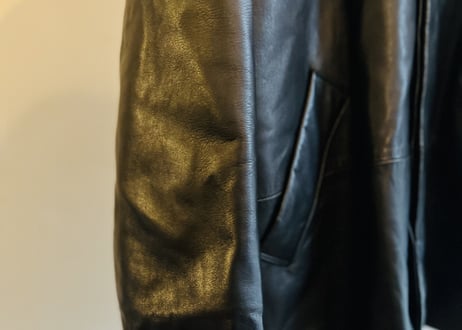 loewe leather coat