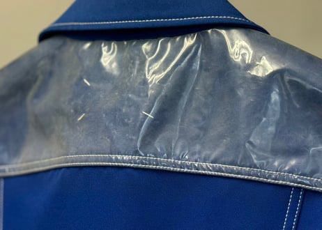 maison margiela jacket blue