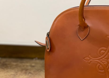 vintage made in italy leather bag
