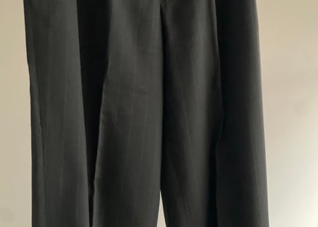 giorgio armani stripe double set up suit