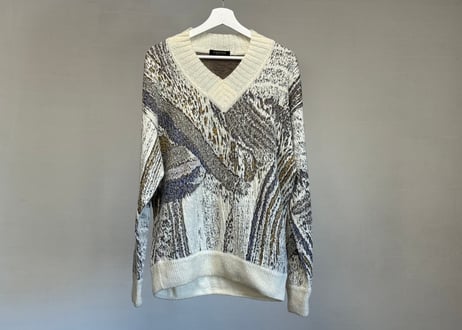 90s lanvin made in Italy mohair knit