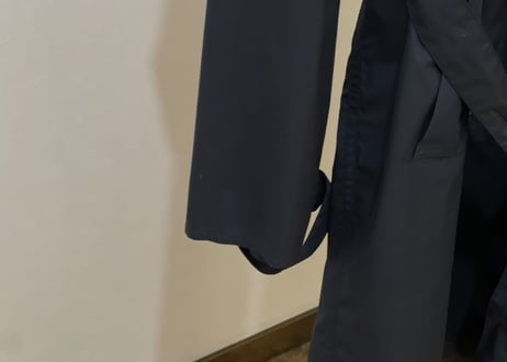 acne studios nylon trench coat