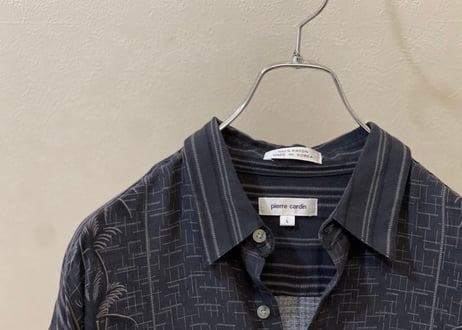 pierre cardin over size rayon shirt