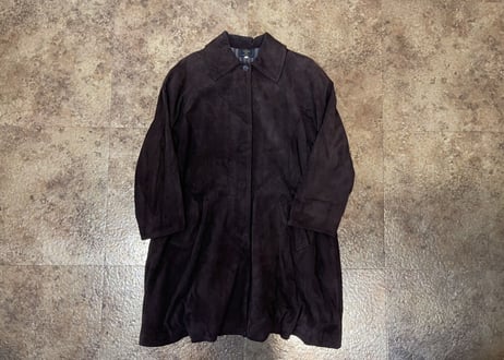 fendi suède coat