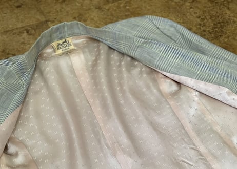 hermes stripe linen jacket