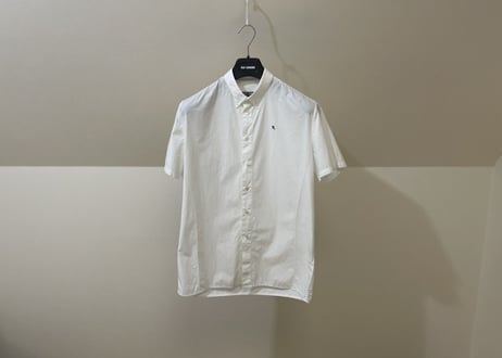 rafsimons logo shirt white