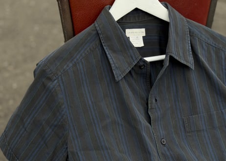 driesvannoten "初期" stripe shirt